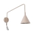 Kinkiet NOX 1 taupe z włącznikiem SL.2497 - Sollux