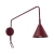 Kinkiet NOX 1 burgund z włącznikiem SL.2498 - Sollux