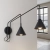 Kinkiet stalowy czarny z włącznikiem NOX 2 z serii NOX SL.2507 - Sollux Lighting