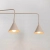 Kinkiet NOX 2 taupe z włącznikiem SL.2512 - Sollux