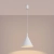 Lampa wisząca stalowa biała 25cm NOX 25 SL.2521 - Sollux Lighting