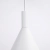 Lampa wisząca stalowa biała 25cm NOX 25 SL.2521 - Sollux Lighting
