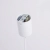 Lampa wisząca stalowa biała 25cm NOX 25 SL.2521 - Sollux Lighting