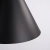 Lampa wisząca stalowa czarna 25cm NOX 25 z serii NOX SL.2522 - Sollux Lighting