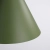 Lampa wisząca stalowa kulista zielona oliwka NOX 25 SL.2525 - Sollux Lighting