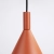 Lampa wisząca stalowa ochra czerwona 25cm NOX 25 z serii NOX SL.2526 - Sollux Lighting