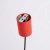 Lampa wisząca NOX 25 czerwona SL.2533 - Sollux