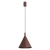 Lampa wisząca NOX 25 brązowa SL.2534 - Sollux