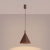 Lampa wisząca NOX 25 brązowa SL.2534 - Sollux