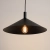 Lampa wisząca stalowa czarna 40cm NOX 40 z serii NOX SL.2537 - Sollux Lighting