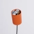 Lampa wisząca stalowa ochra czerwona 40cm NOX 40 z serii NOX SL.2541 - Sollux Lighting