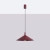 Lampa wisząca NOX 40 burgund SL.2543 - Sollux