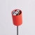 Lampa wisząca NOX 40 czerwona SL.2548 - Sollux