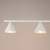 Żyrandol aluminiowy biały 4-punktowy NOX 4L SL.2551 - Sollux Lighting