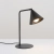 Lampa biurkowa stalowa czarna regulowana 35cm z serii NOX SL.2567 - Sollux Lighting