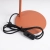 Lampa biurkowa stalowa ochra czerwona z regulacją NOX SL.2571 - Sollux Lighting
