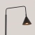 Lampa podłogowa stalowa czarna designerska 165cm z serii NOX SL.2582 - Sollux Lighting