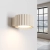 Kinkiet aluminiowy beżowy kwadratowy 10cm Gx53 z serii AURA SL.2614 - Sollux Lighting
