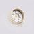Kinkiet aluminiowy beżowy kwadratowy 10cm Gx53 z serii AURA SL.2614 - Sollux Lighting