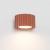 Kinkiet aluminiowy ochra czerwona 10cm Gx53 z serii AURA SL.2616 - Sollux Lighting