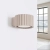 Kinkiet aluminiowy kwadratowy taupe 10cm z serii AURA SL.2619 - Sollux Lighting