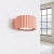 Kinkiet aluminiowy brzoskwiniowy 10cm Gx53 z serii AURA SL.2621 - Sollux Lighting