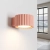 Kinkiet aluminiowy brzoskwiniowy 10cm Gx53 z serii AURA SL.2621 - Sollux Lighting