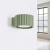 Kinkiet aluminiowy szałwiowy 1-punktowy AURA z serii AURA SL.2623 - Sollux Lighting