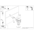Kinkiet aluminiowy błękitny kwadratowy 10cm z serii AURA SL.2627 - Sollux Lighting