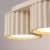 Plafon aluminiowy beżowy 3-punktowy AURA 3 z serii AURA SL.2630 - Sollux Lighting