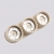 Plafon aluminiowy beżowy 3-punktowy AURA 3 z serii AURA SL.2630 - Sollux Lighting