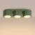 Plafon aluminiowy oliwkowy 3-punktowy AURA 3 z serii AURA SL.2631 - Sollux Lighting