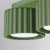 Plafon aluminiowy oliwkowy 3-punktowy AURA 3 z serii AURA SL.2631 - Sollux Lighting
