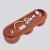 Plafon aluminiowy czerwony 3-punktowy AURA 3 z serii AURA SL.2632 - Sollux Lighting