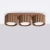 Plafon aluminiowy mocca 3-punktowy 32,5cm z serii AURA SL.2633 - Sollux Lighting