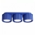 Plafon aluminiowy ultramaryna 3-punktowy AURA 3 z serii AURA SL.2634 - Sollux Lighting