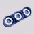 Plafon aluminiowy ultramaryna 3-punktowy AURA 3 z serii AURA SL.2634 - Sollux Lighting