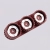 Plafon aluminiowy burgundowy 3-punktowy AURA 3 z serii AURA SL.2636 - Sollux Lighting