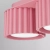 Plafon aluminiowy różowy 3-punktowy AURA 3 z serii AURA SL.2638 - Sollux Lighting
