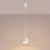 Lampa wisząca aluminiowa biała 10cm z serii AURA SL.2676 - Sollux Lighting