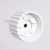 Lampa wisząca aluminiowa biała 10cm z serii AURA SL.2676 - Sollux Lighting