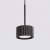 Lampa wisząca aluminiowa czarna kwadratowa 10cm z serii AURA SL.2677 - Sollux Lighting