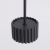 Lampa wisząca aluminiowa czarna kwadratowa 10cm z serii AURA SL.2677 - Sollux Lighting