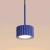 Lampa wisząca aluminiowa ultramaryna 10cm AURA 1 z serii AURA SL.2682 - Sollux Lighting