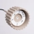 Lampa wisząca aluminiowa taupe kwadratowa 10cm AURA 1 z serii AURA SL.2683 - Sollux Lighting