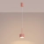 Lampa wisząca aluminiowa brzoskwiniowa 10cm Gx53 z serii AURA SL.2685 - Sollux Lighting