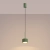 Lampa wisząca aluminiowa szałwiowa 10cm AURA 1 z serii AURA SL.2687 - Sollux Lighting