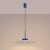 Lampa wisząca filcowa okrągła ultramaryna-beżowa 40cm z serii OVO SL.2693 - Sollux Lighting