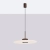 Lampa wisząca filcowa brązowo-beżowa 40cm OVO 1 z serii OVO SL.2694 - Sollux Lighting