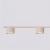 Żyrandol aluminiowy beżowy 4-punktowy z serii AURA SL.2697 - Sollux Lighting